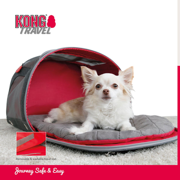 KONG 2-in-1 Pet Carrier & Travel Mat