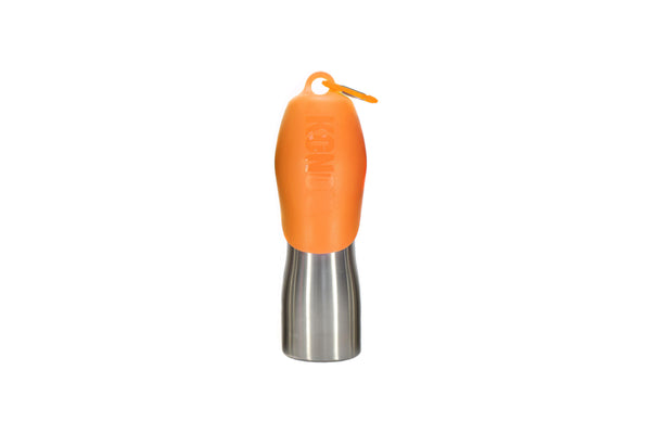KONG H2O Stainless Steel Dog Water Bottle, Orange