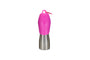 KONG H2O Gourde pour Chien en Acier Inoxydable, Rose