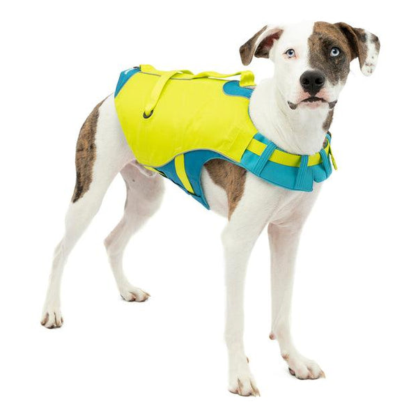 Kurgo Surf-n-Turf Dog Life Jacket, Green