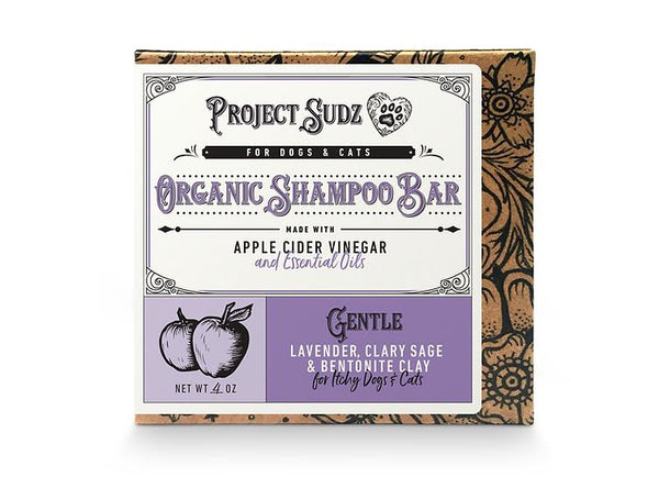 Project Sudz Pain de shampooing Lavande & Sauge pour chiens et chats