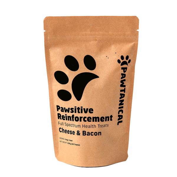 Pawtanical Pawsitive Reinforcement Health Cheese & Bacon Dog Treats