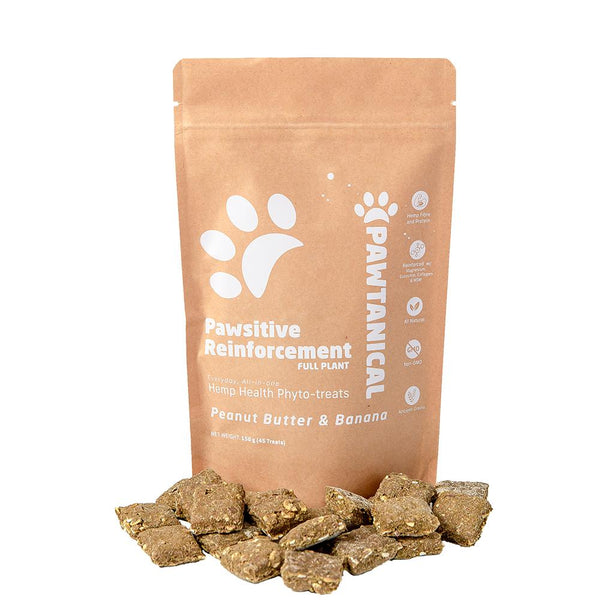 Pawtanical Pawsitive Reinforcement Phyto Peanut Butter & Banana Dog Treats