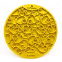 SodaPup eMat Duckies Design Enrichment Lick Mat with Suction Cups Dog Slow Feeder, Yellow