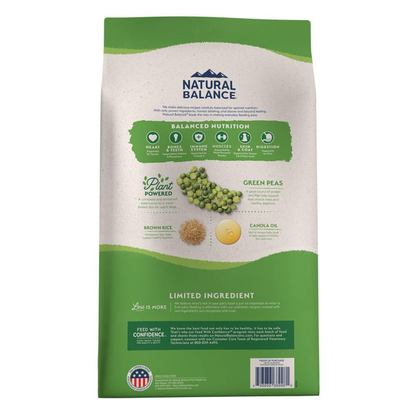 Natural Balance Limited Ingredient Vegetarian Recipe Dry Dog Food