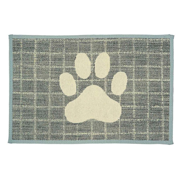 Loving Pets Bella Fashion Paw Feeding Mats for Dogs, Plaid