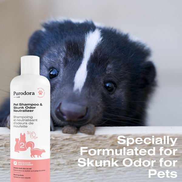 Purodora Lab Pet Shampoo & Skunk Odor Neutralizer