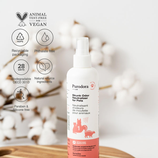 Purodora Lab Skunk Odor Neutralizer for Pets