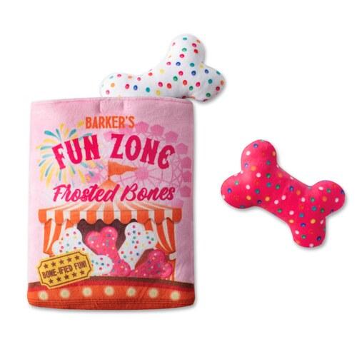 Pet Shop by Fringe Studio Fun Zone Bones Plush Dog Toy