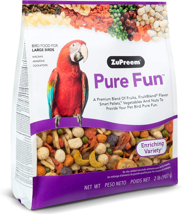 Zupreem Pure Fun Enriching Variety Large Bird Food