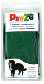 Pawz Bottes Imperméables pour chien, Vert, Très grand