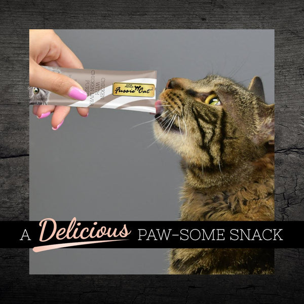 Fussie Cat Chicken with Liver Puree Cat Treats