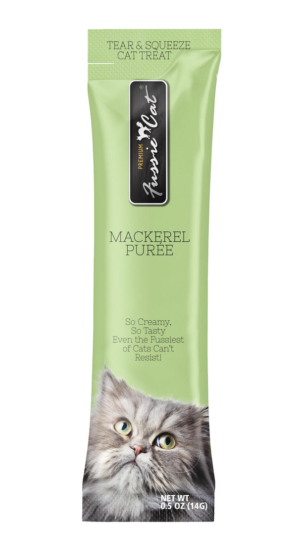 Fussie Cat Mackerel Puree Cat Treats
