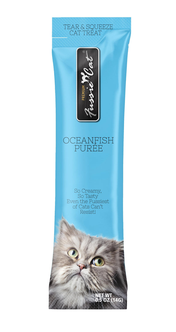 Fussie Cat Oceanfish Puree Cat Treats