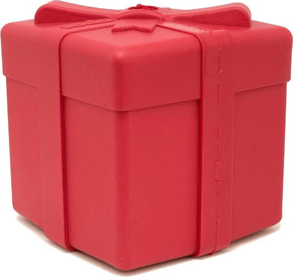 SodaPup Jouet distributeur de friandises Boîte cadeau, Rouge
