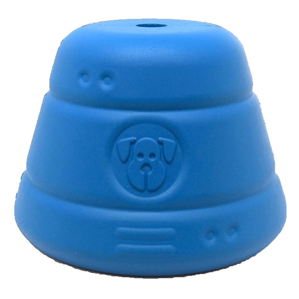 SodaPup Jouet distributeur de friandises Spotnik Capsule spatiale pour chien, Bleu