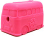 SodaPup MuttsKickButt Jouet distributeur de friandises en caoutchouc Van Rétro Surf's Up, Rose