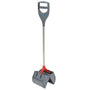 Petmate Clean Response Claw Dog Pooper Scooper, Gray/Orange
