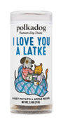 Polkadog I Love You A Latke Friandises pour chiens Patate douce & Pomme