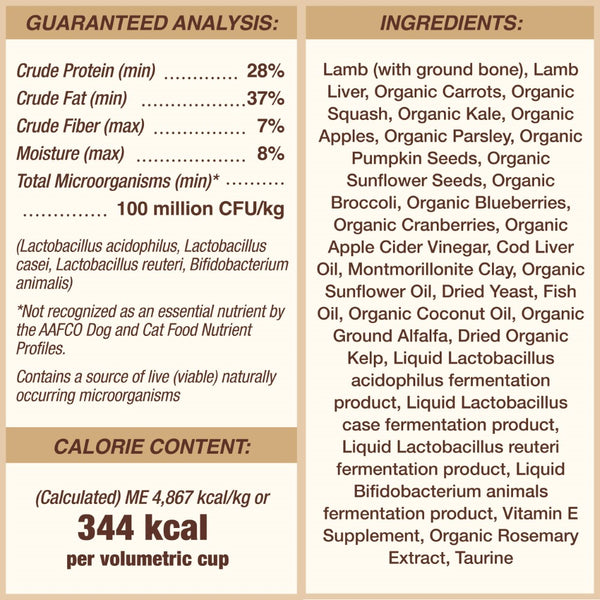 Primal Pronto Raw Freeze-Dried Lamb Recipe Dog Food