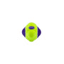 KONG AirDog Squeaker Knobby Ball Dog Toy, Yellow/Purple
