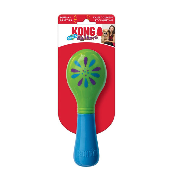 KONG Shakers Acoustix Maraca Dog Toy