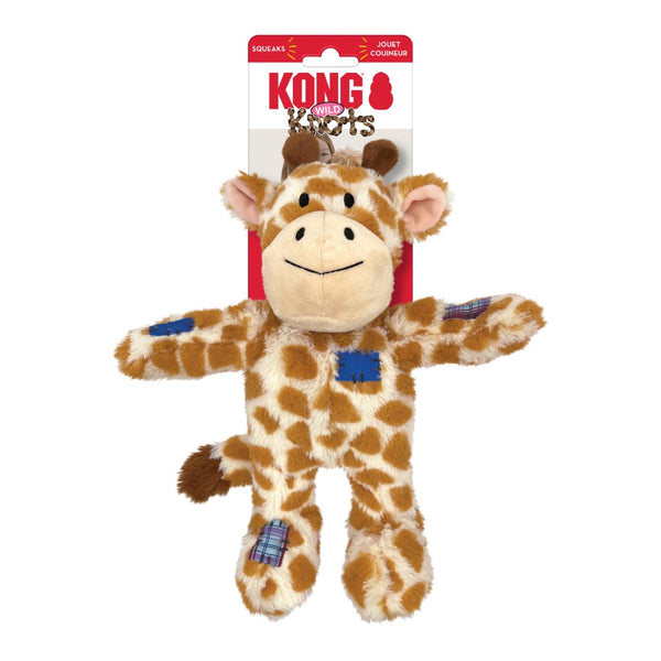 KONG Wild Knots Giraffe Dog Toy