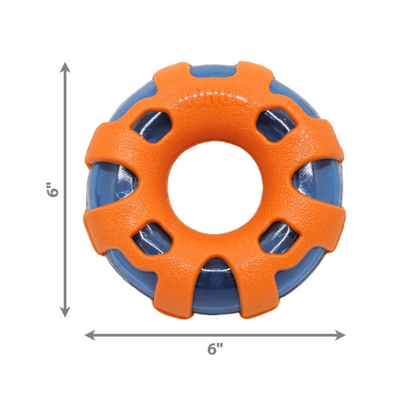 KONG Wrapz Ring Dog Toy