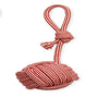 Mammoth Extra Flossy Chews Monkey Fist avec jouet pour chien avec poignée en boucle