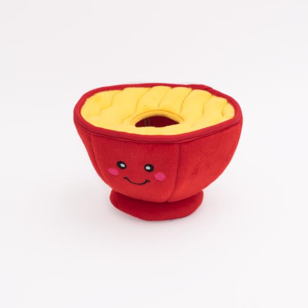 ZippyPaws Zippy Burrow Ramen Bowl Dog Toy