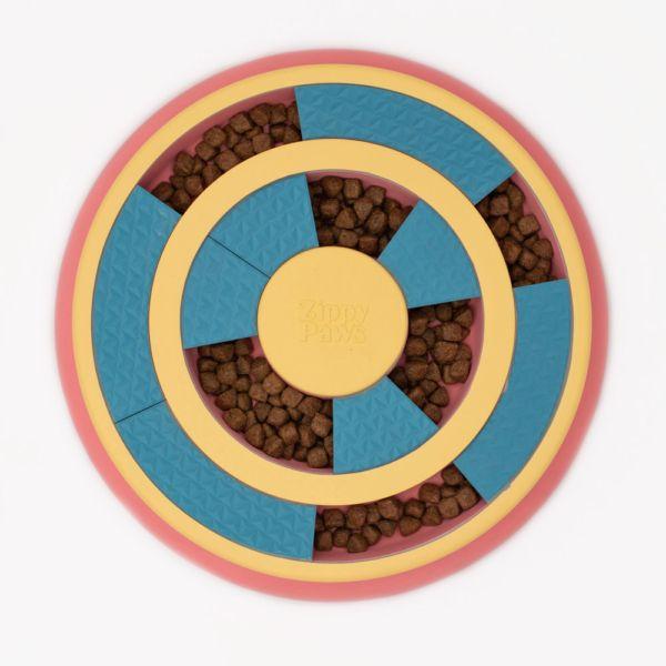 ZippyPaws Jouet chien SmartyPaws Puzzler Wagging Wheel Feeder Bowl