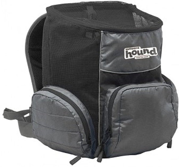 Outward Hound PoochPouch Sac à dos pour chien, Gris