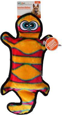 Outward Hound Invincibles Geckos Squeak Dog Toy