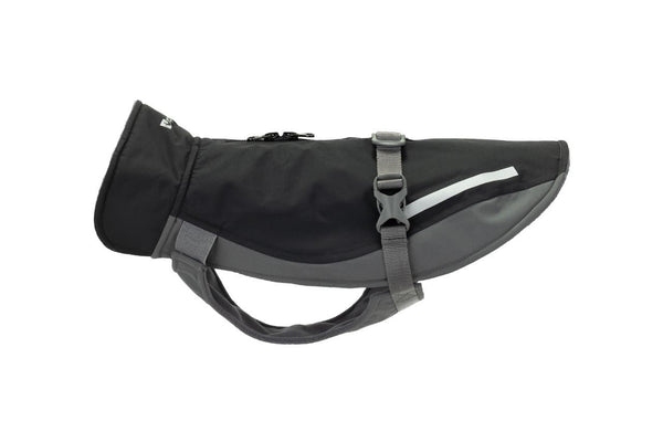 RC Pets Circuit Dog Coat, Black/Dark Grey
