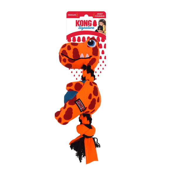 KONG Signature Dynos Dog Toy, Assorted