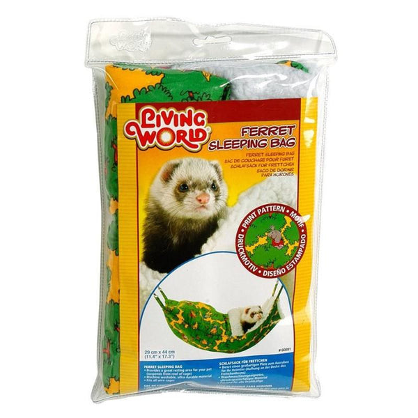 Living World Ferret Sleeping Bag, Green