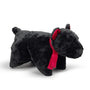 HuggleHounds Jouet Bernard l'Ours des Fêtes Squooshie pour chien