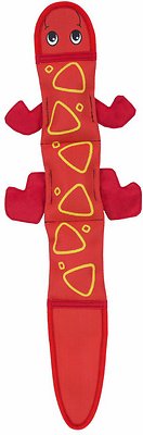 Outward Hound Fire Biterz Jouet pour chien Lézard, Rouge
