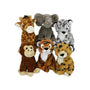 Multipet Jouet animalier Eco Safari, assortiment