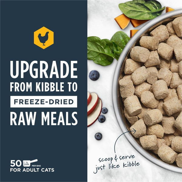 Instinct Raw Meals Cage-Free Chicken Freeze-Dried Cat Food
