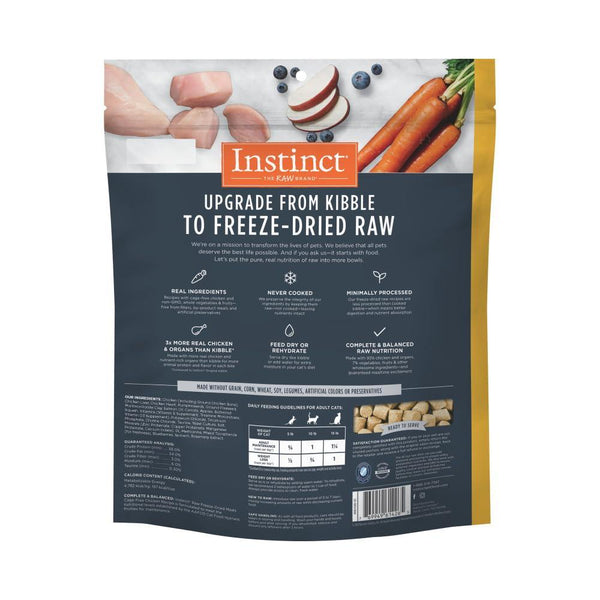 Instinct Raw Meals Cage-Free Chicken Freeze-Dried Cat Food