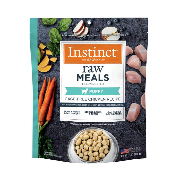 Instinct Raw Meals Cage-Free Chicken Puppy Freeze-Dried Dog Food