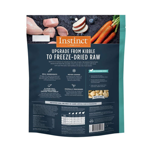 Instinct Raw Meals Cage-Free Chicken Puppy Freeze-Dried Dog Food
