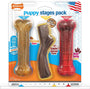 Nylabone Puppy Stages Pack Jouet à mâcher pour chien
