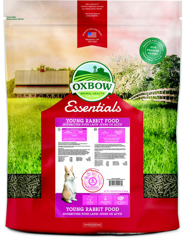 Oxbow Essentials Bunny Basics Nourriture pour jeunes lapins
