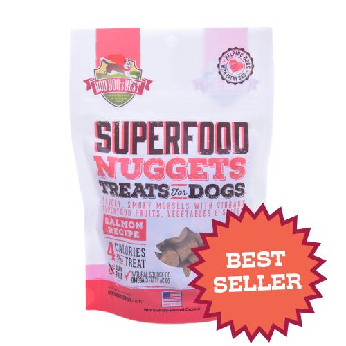 Boo Boo's Best SuperFood Nuggets Salmon Dog Treats