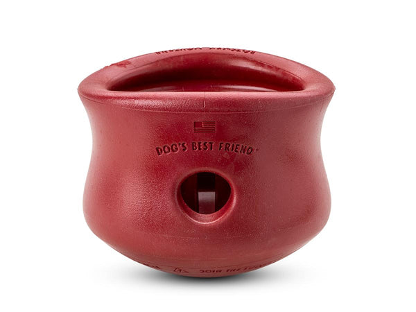 West Paw Zogoflex Toppl Dog Toy, Ruby