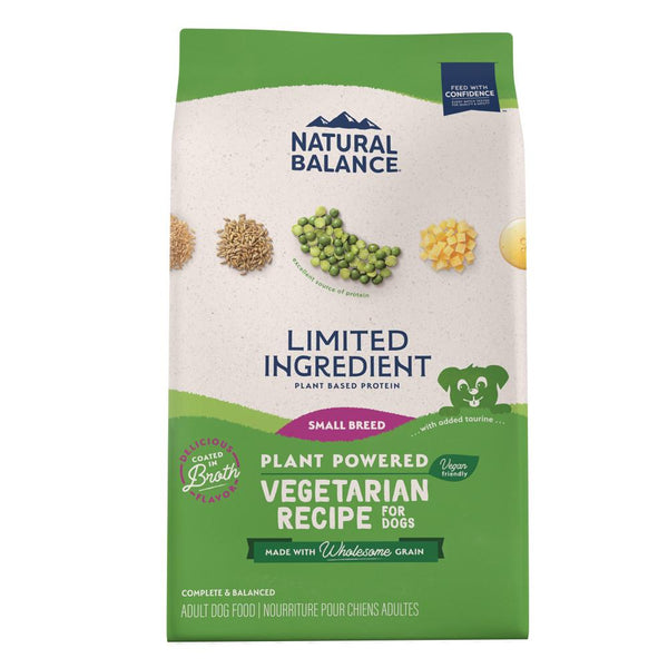 Natural Balance Limited Ingredient Vegetarian Recipe Small Breed Dry Dog Food