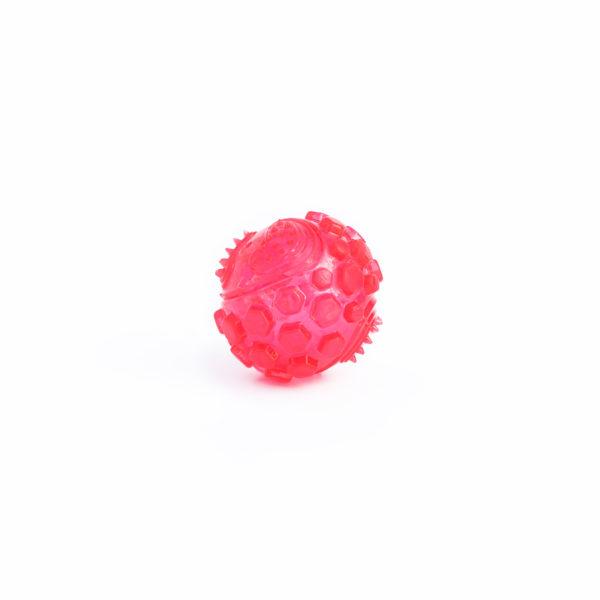 ZippyPaws Jouet balle à couinement ZippyTuff pour chien, Rose