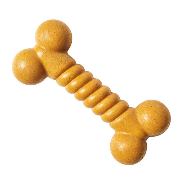 Ethical Pet Spot Bam-bones Twist Bone Peanut Butter Dog Toy
